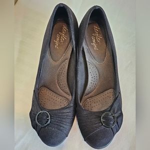 Black Wedge High Heel